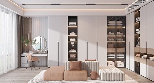 Minimalistischer mattweißer Schrank Kleiderschrank Design 1.jpg