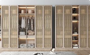 Wabi Sabi Stil Kleiderschrank Rattan Textur.jpg