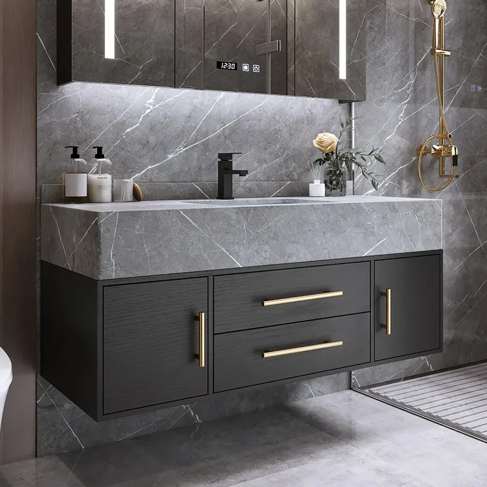 Badezimmerschrank aus Marmor